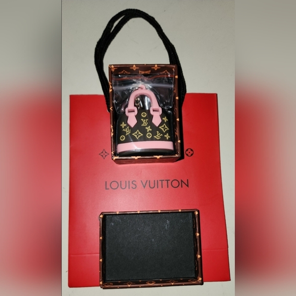 Louis Vuitton Brown Purse Key Chain Collectible Novelty Trinket Shoulder Bag - Picture 7 of 7
